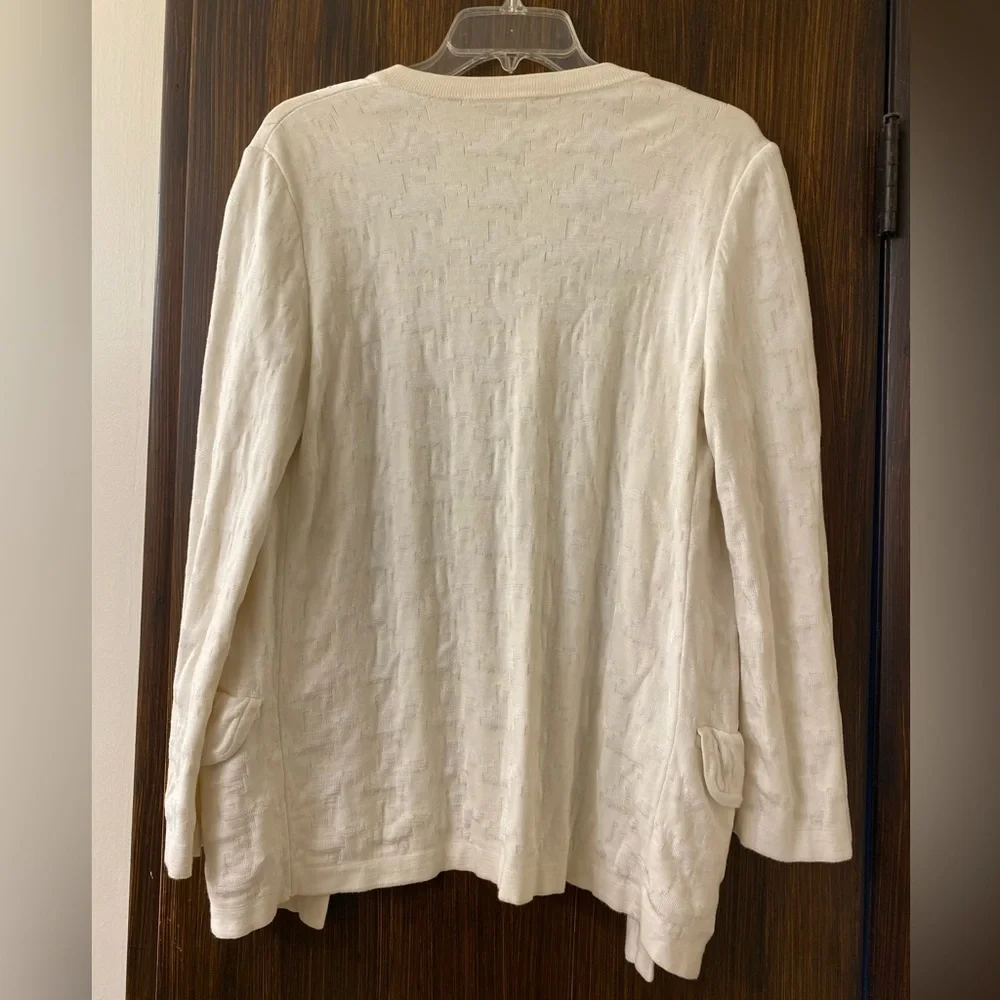Vtg Valentino Open Cardigan Sweater (120)